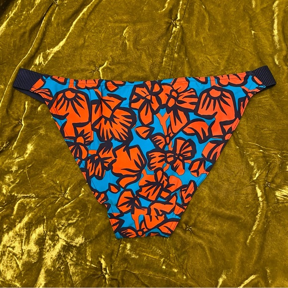 Maison Lejaby Paris France Aloha Honolulu Swim Bikini Bottoms Size Large Floral - Picture 11 of 11